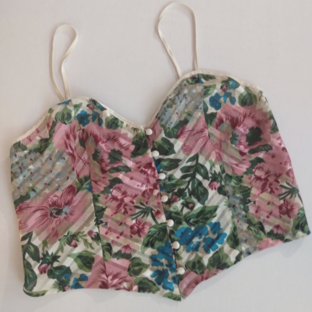 Victoria's Secret Vtg Y2K Cami Crop Tank Top Small